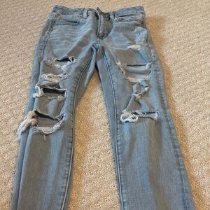 American Eagle Outfitters Light Blue Denim Jeans